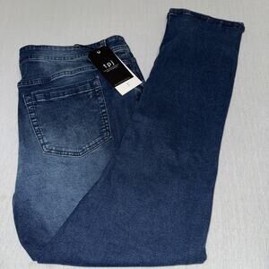 tpj The Perfect Jean Men Slim Fit Dark Wash Blue Stretch Denim 40x34 NWT